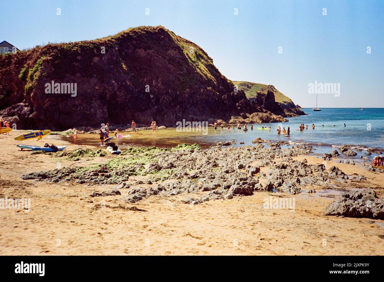 Hope Cove, South Devon, Angleterre, Royaume-Uni. Banque D'Images