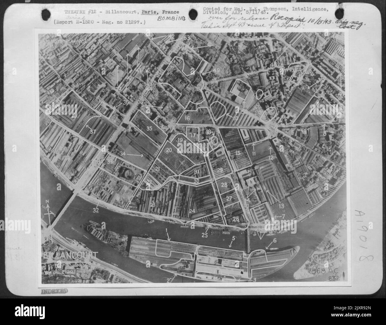 Billancourt, Paris, France Banque D'Images