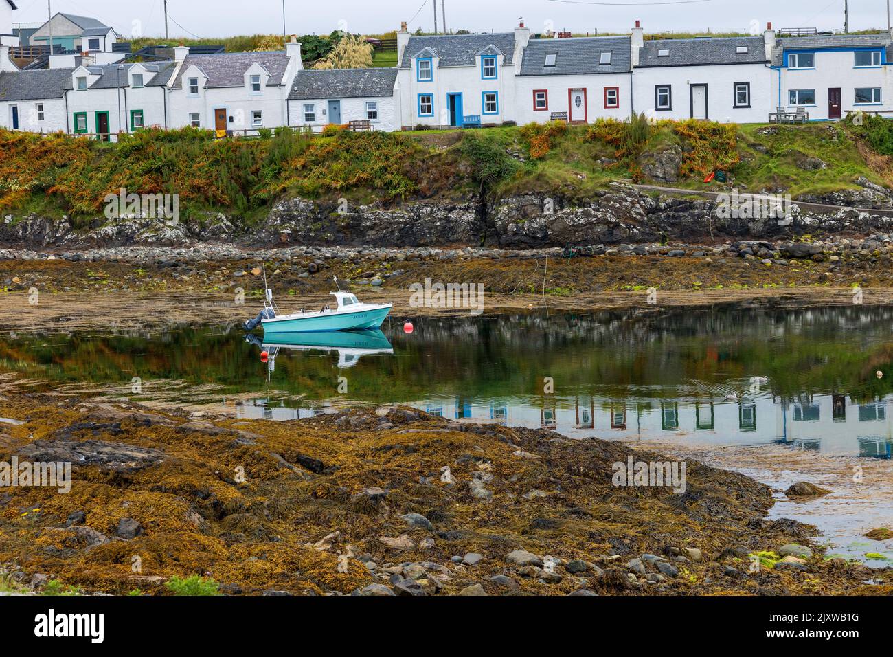 Portnahaven est un joli village côtier sur l'île écossaise d'Islay Banque D'Images