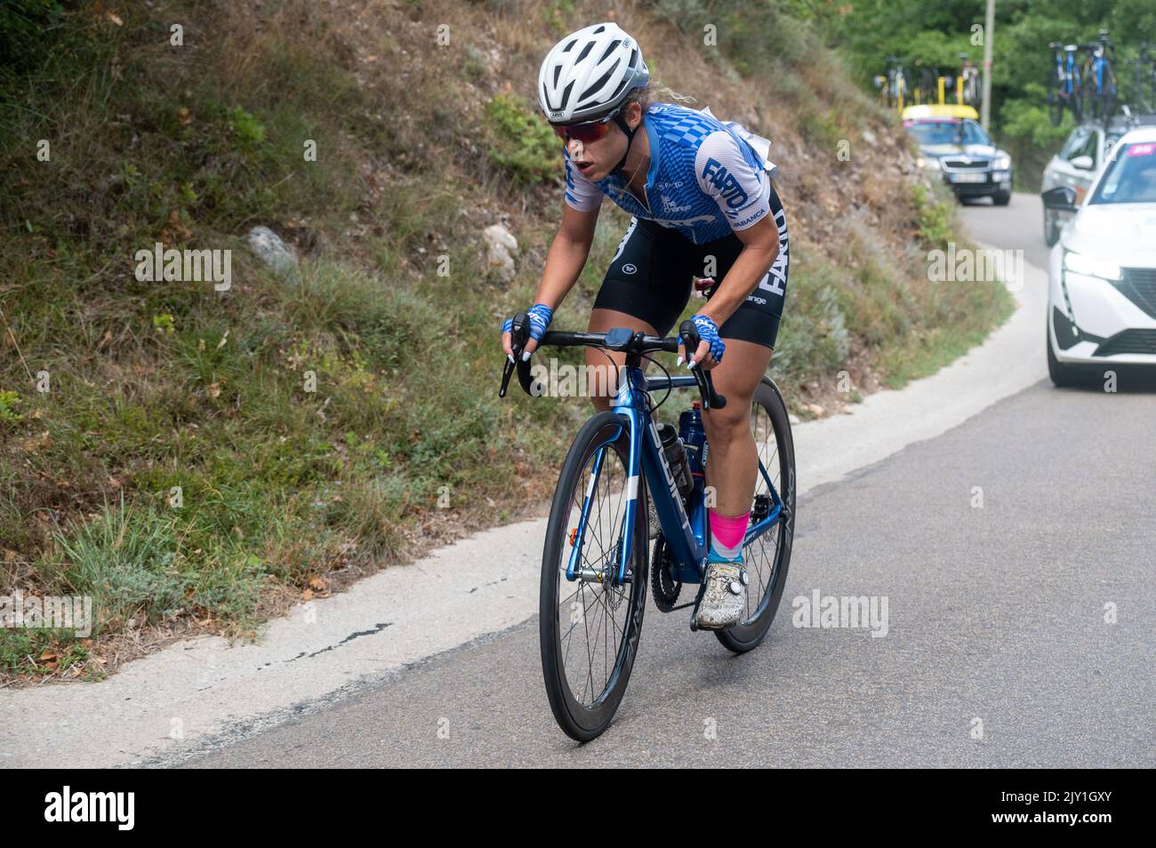 L Etape Du Tour De France 2022 REU Marta pendant la TCFIA 2022, Tour Cyciste Feminin International de