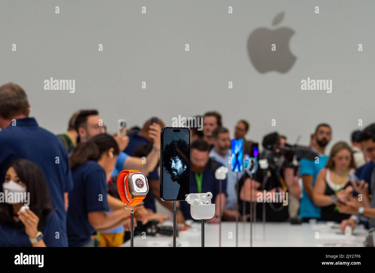 Cupertino, ÉtatsUnis. 07th septembre 2022. La nouvelle montre Apple