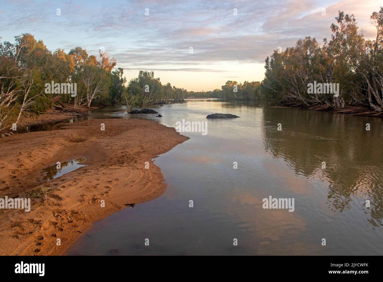 Rivière Einasleigh dans le nord du Queensland Banque D'Images