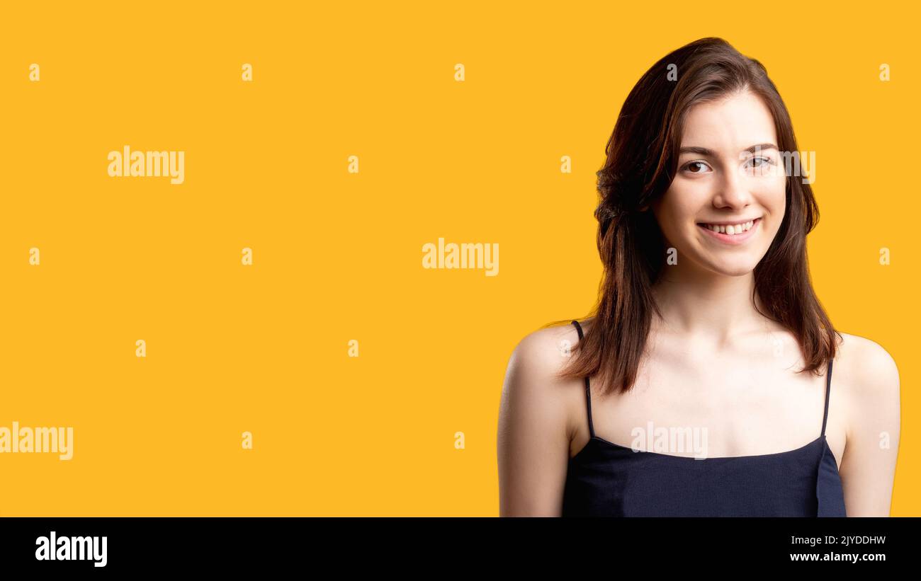 confiance succès développement personnel femme Banque D'Images