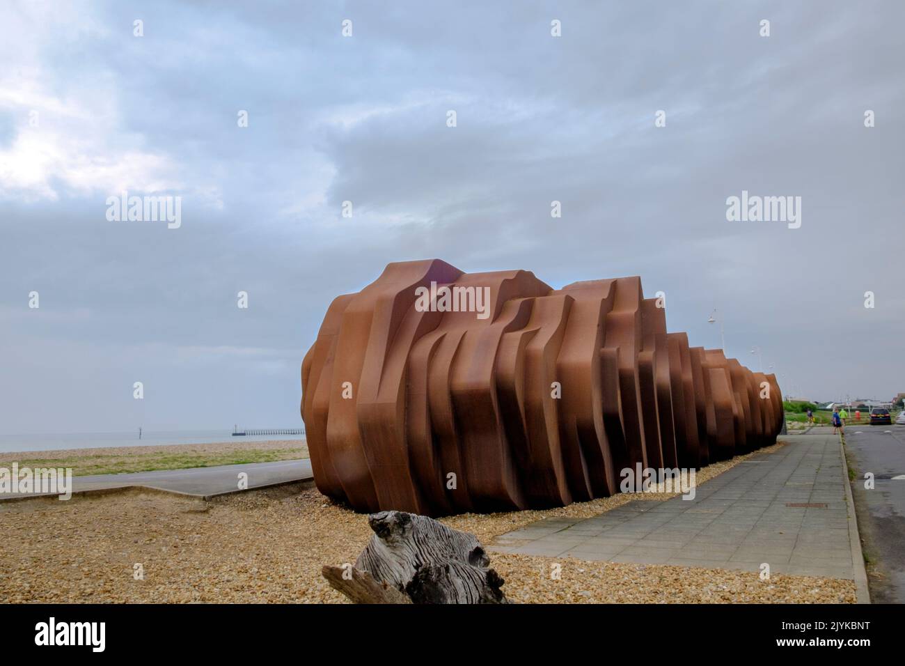East Beach Cafe conçu par Thomas Heatherwick Heatherwick Studio Littlehampton Sussex Banque D'Images