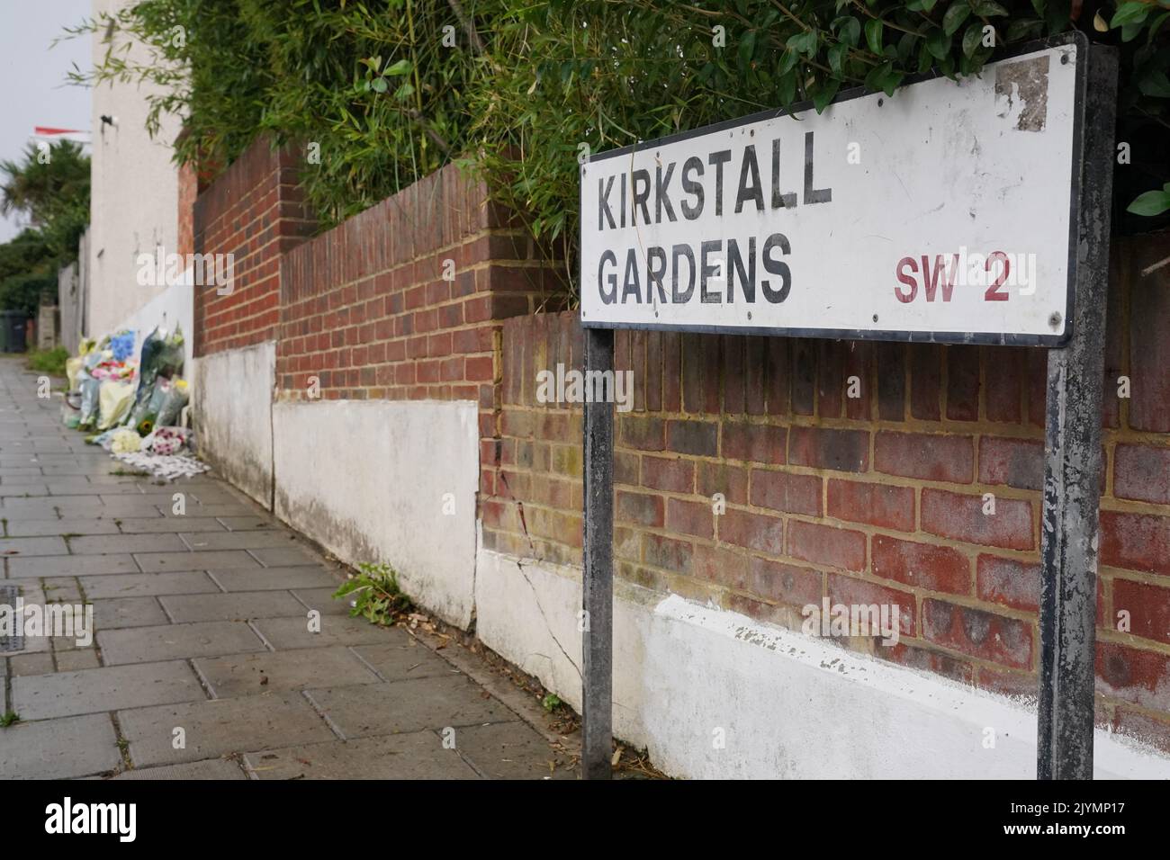 Fleurit à Kirkstall Gardens, Streatham Hill, au sud de Londres, sur la