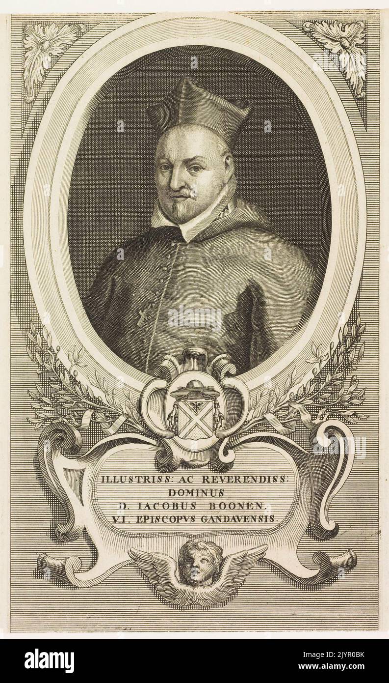 Jacobus Boonen était un artiste flamand du XVIIe siècle connu pour ses peintures religieuses et mythologiques. Ses œuvres reflètent le style baroque, marqué par l'utilisation dramatique de la lumière et de l'ombre, ainsi que par des expressions émotionnelles intenses. L'art de Boonen est important dans le contexte de la peinture baroque flamande. Banque D'Images