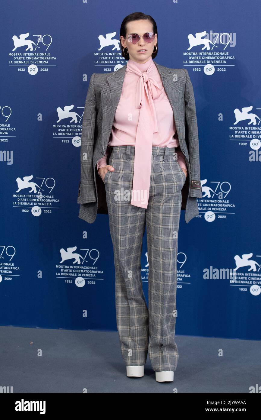 Sara Serraiocco participe au salon Sicita Photocall lors du Festival International du film de Venise (Mostra) 79th à Venise, Italie sur 08 septembre 2022. Photo d'Aurore Marechal/ABACAPRESS.COM Banque D'Images