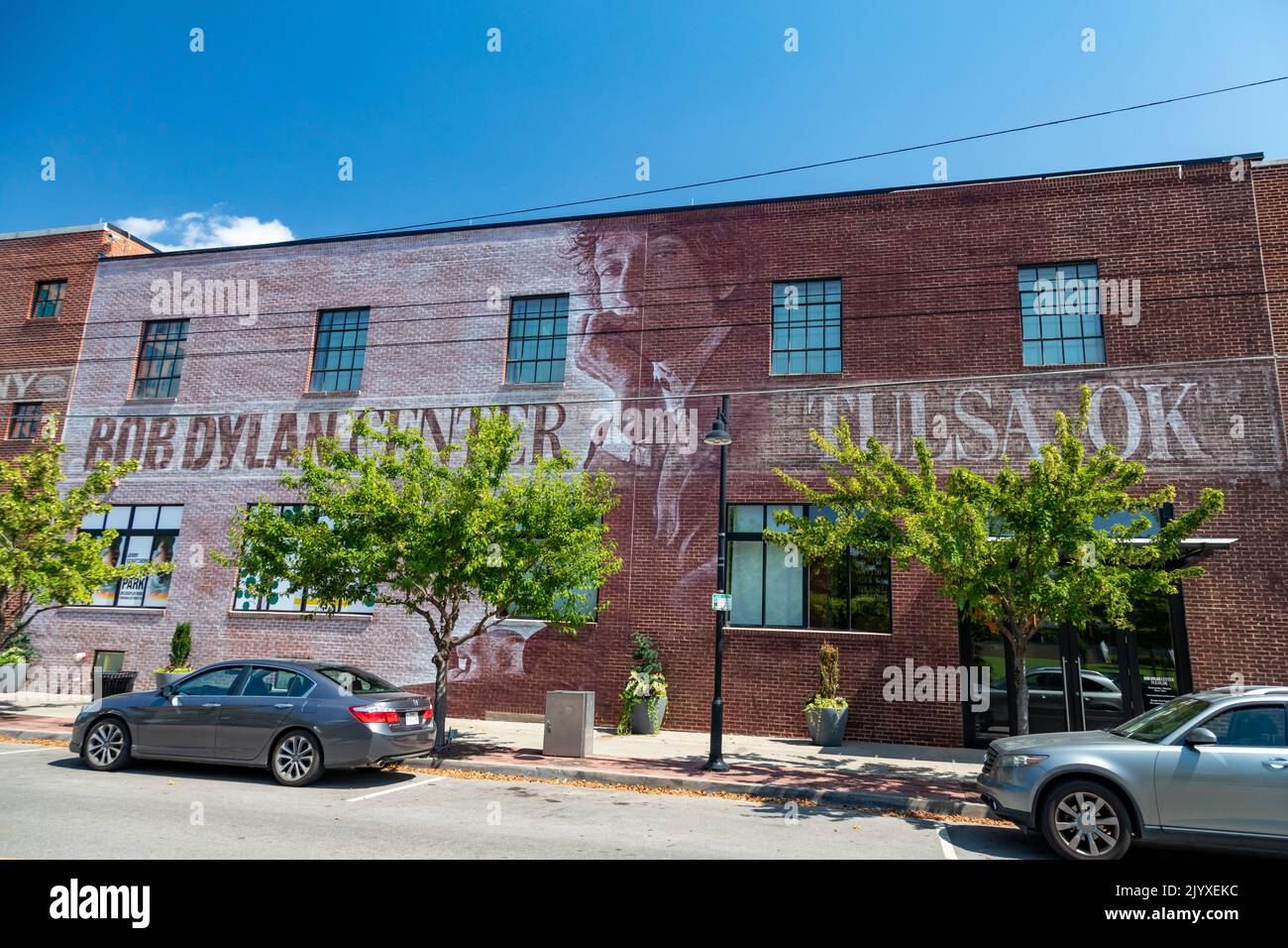 Tulsa, Oklahoma - le centre Bob Dylan, un musée consacré à la vie de l'auteur-compositeur-interprète. Banque D'Images