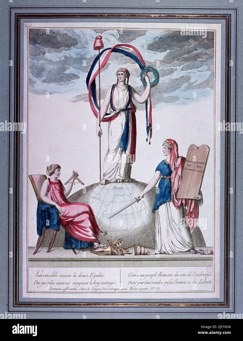 Déesse française de la liberté Banque de photographies et d’images à haute résolution Alamy