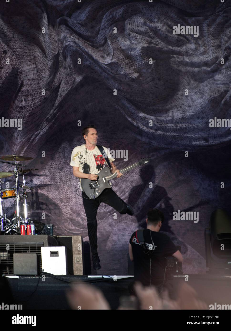 Muse vit au festival Tempelhof Sounds à Berlin, en Allemagne Banque D'Images