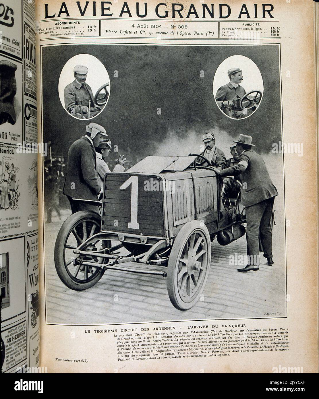 Voiture de course noir et blanc Banque de photographies et d’images à ...