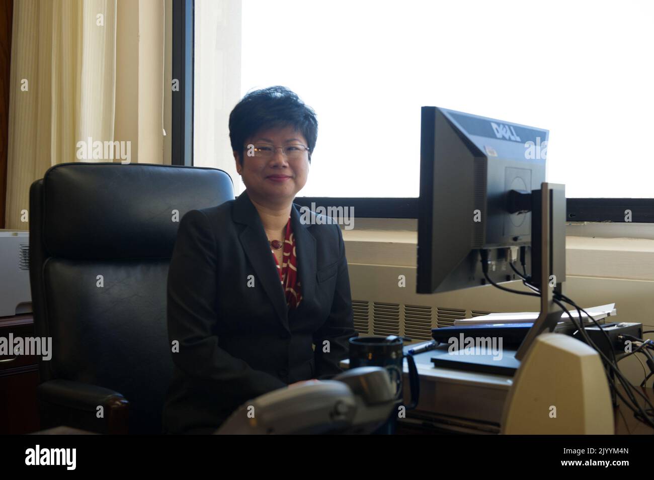 Photo de Jean Lin Pao, sous-secrétaire général adjoint, élaboration des politiques et recherche (PDR). Banque D'Images