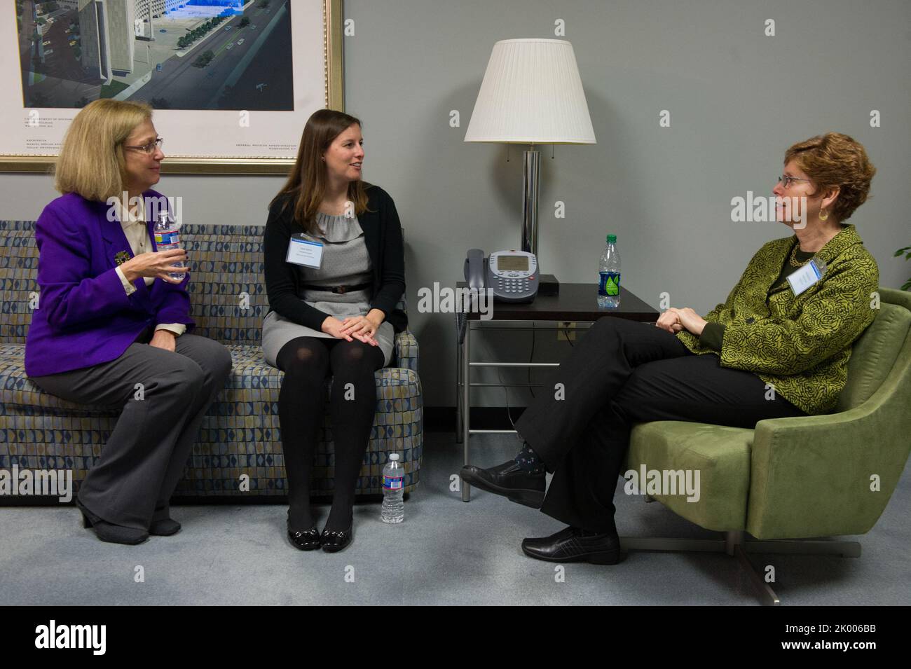Campagne pour mettre fin à la conférence, aux réunions et à l'exposition de photographie documentaire sur les enfants sans abri, « dans la lumière », au siège de l'HUD. Banque D'Images