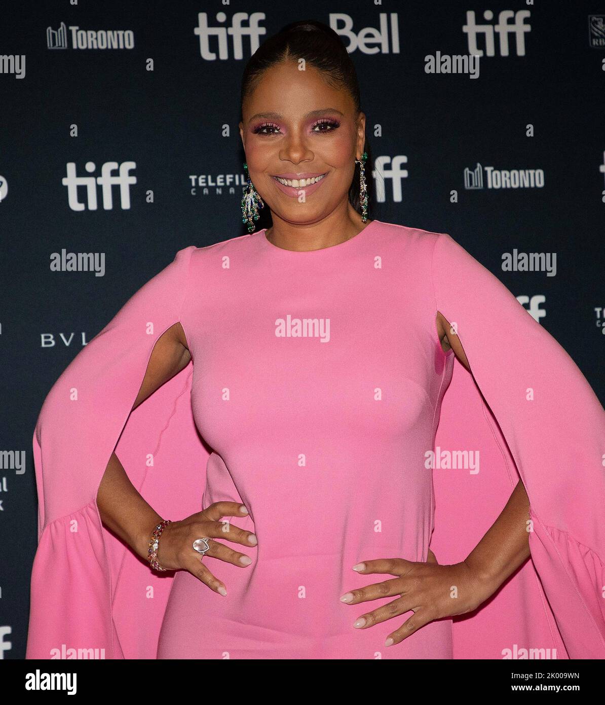 Toronto, Canada. 08th septembre 2022. Sanaa Lathan participe à la première « On the Come Up » lors du Festival international du film de Toronto 2022 au Princess of Wales Theatre on 08 septembre 2022, à Toronto, en Ontario. Photo: PICJER/imageSPACE/Sipa USA crédit: SIPA USA/Alay Live News Banque D'Images