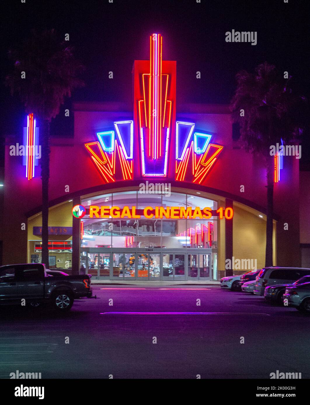 Modesto, CA, États-Unis. 8th septembre 2022. La société mère de Regal Cinemas, Cineworld, la deuxième plus grande chaîne de cinéma, a déposé une plainte pour la protection du chapitre 11 dans un tribunal de faillite du Texas le 09 septembre 2022. (Image de crédit : © Marty Bicek/ZUMA Press Wire) Banque D'Images