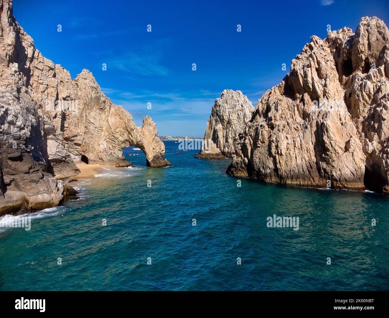 Célèbre arche de Cabo San Lucas à Baja Californie Banque D'Images