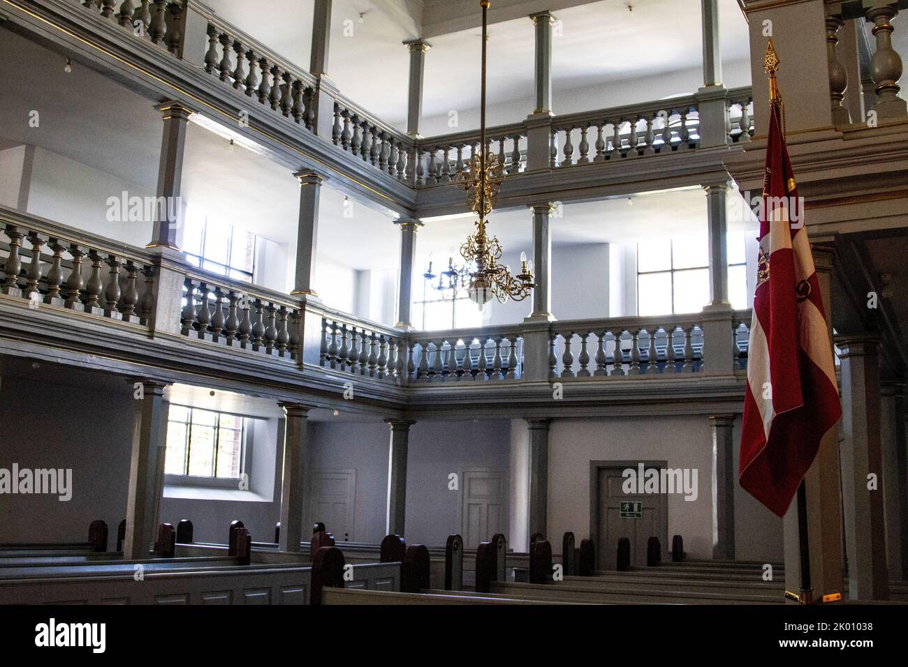 Garnision Churchin Copenhague. Banque D'Images