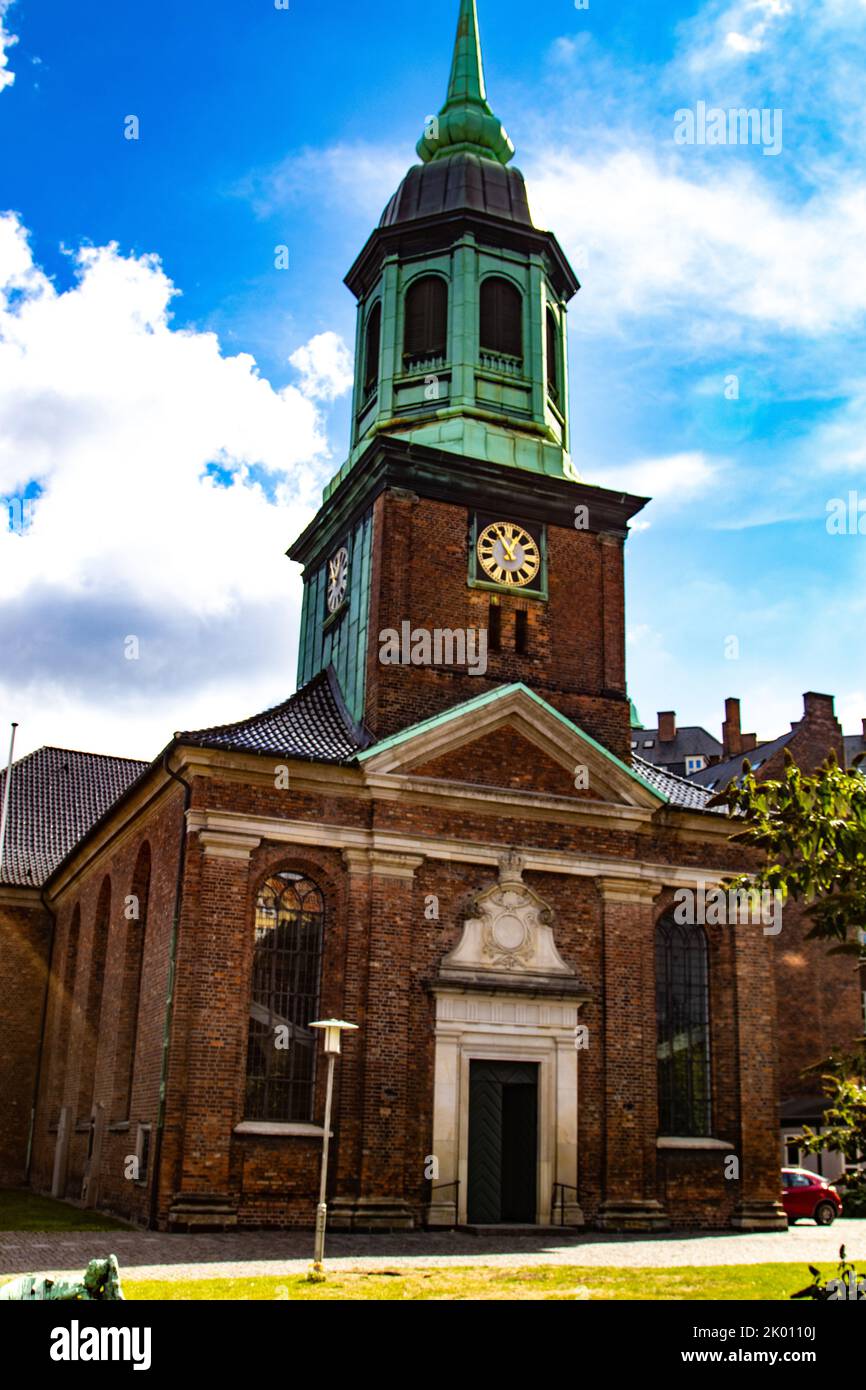 Garnision Churchin Copenhague. Banque D'Images