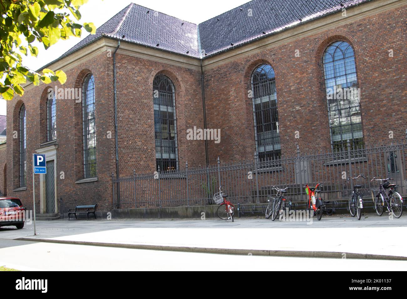 Garnision Churchin Copenhague. Banque D'Images