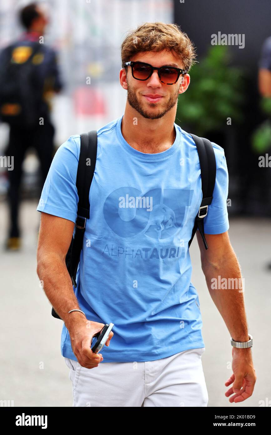 Pierre Gasly (FRA) AlphaTauri. 09.09.2022. Championnat du monde de Formule 1, Rd 16, Grand Prix d'Italie, Monza, Italie, Journée d'entraînement. Le crédit photo doit être lu : images XPB/Press Association. Banque D'Images