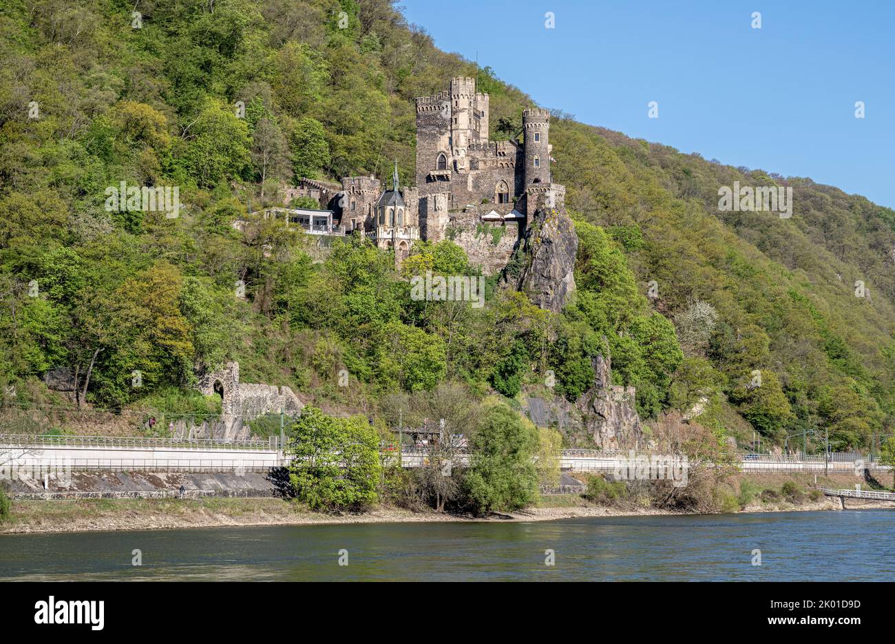 Château de rheinstein Banque de photographies et d’images à haute ...