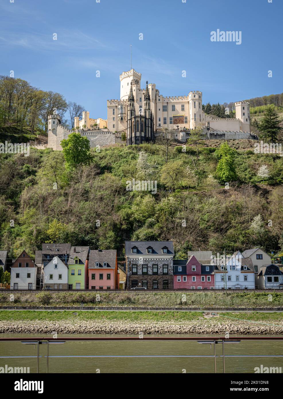 Château de Stolzenfels (Schloss Stolzenfels Photo Stock Alamy
