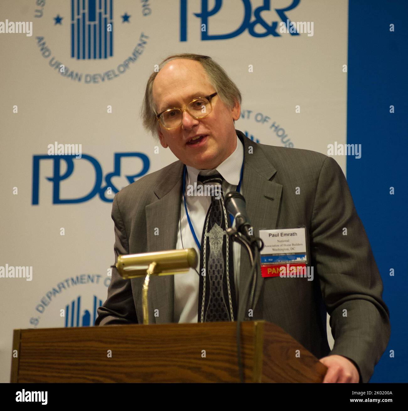 Conférence des utilisateurs de l'enquête américaine sur le logement, parrainée par le Bureau de l'élaboration des politiques et de la recherche de l'HUD. Banque D'Images