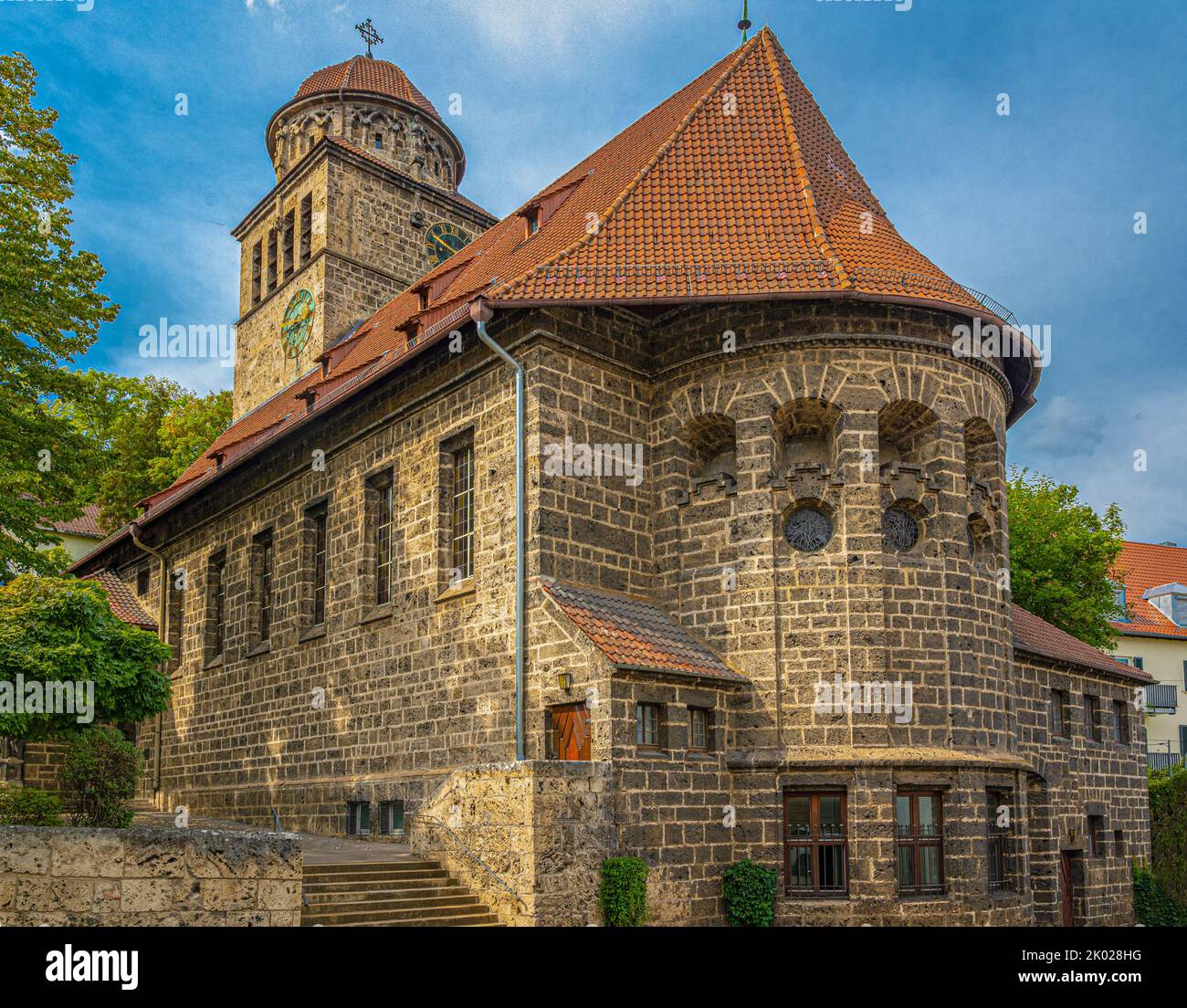 L'église du Rédempteur à Stuttgart. Bade-Wurtemberg, Allemagne, Europe Banque D'Images