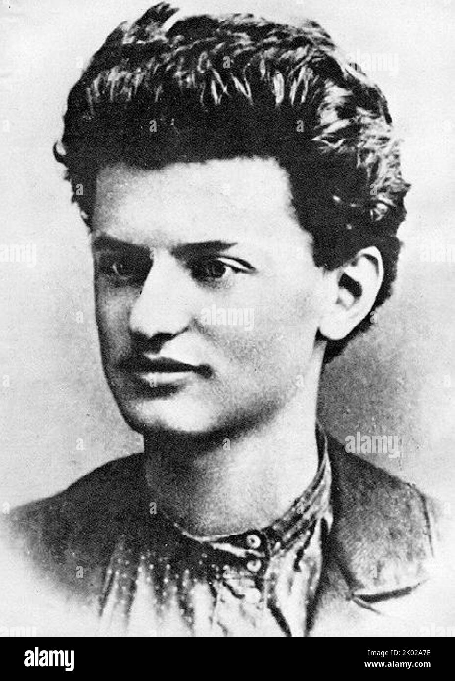 Léon Trotsky (1879 - 1940), révolutionnaire ukrainien, théoricien politique et politicien. Idéologiquement communiste, il a développé une variante du marxisme connu sous le nom de trotskysme Banque D'Images