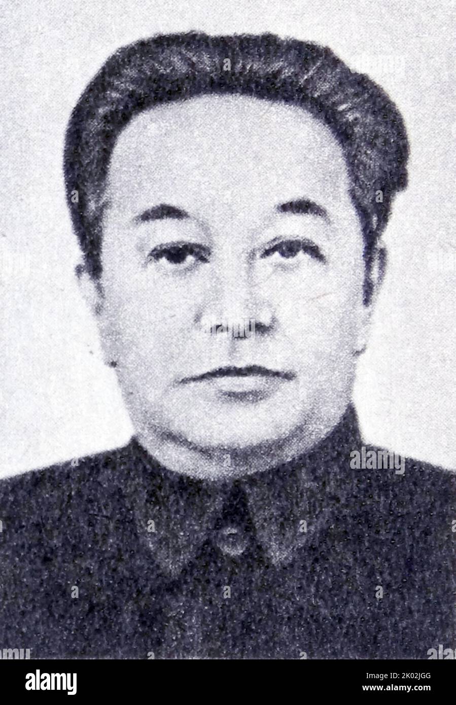 Wang Ming (1904 - 1974) dirigeant principal de l'ancien Parti communiste chinois (PCC) et chef d'œuvre du célèbre groupe bolcheviks de 28.[1] Wang était également un rival politique majeur de Mao Tsé-toung en 1930s, s'opposant à ce qu'il considérait comme l'écart nationaliste de Mao par rapport aux lignes marxistes-léninistes orthodoxes du Comintern. Banque D'Images