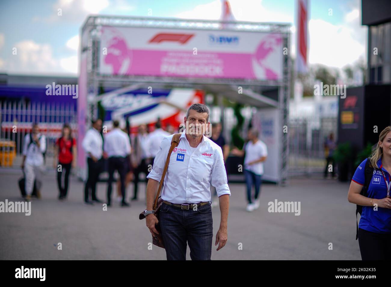 Gunther Stainer (ITA) Haas. F1 équipe principale.pendant LA FORMULE 1 PIRELLI GRAN PREMIO d'ITALIA 2022, Monza, ITALIE Banque D'Images