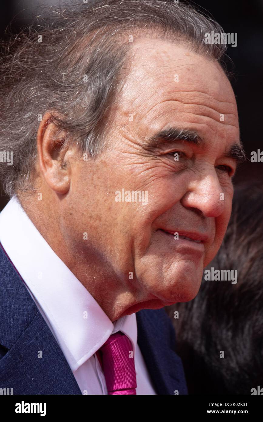 Lido Di Venezia, Italie. 09th septembre 2022. Oliver Stone, Sun-jung Jung assistez au tapis rouge « nucléaire » au Festival international du film de Venise 79th sur 09 septembre 2022 à Venise, en Italie. © photo: Cinzia Camela. Crédit : Agence photo indépendante/Alamy Live News Banque D'Images