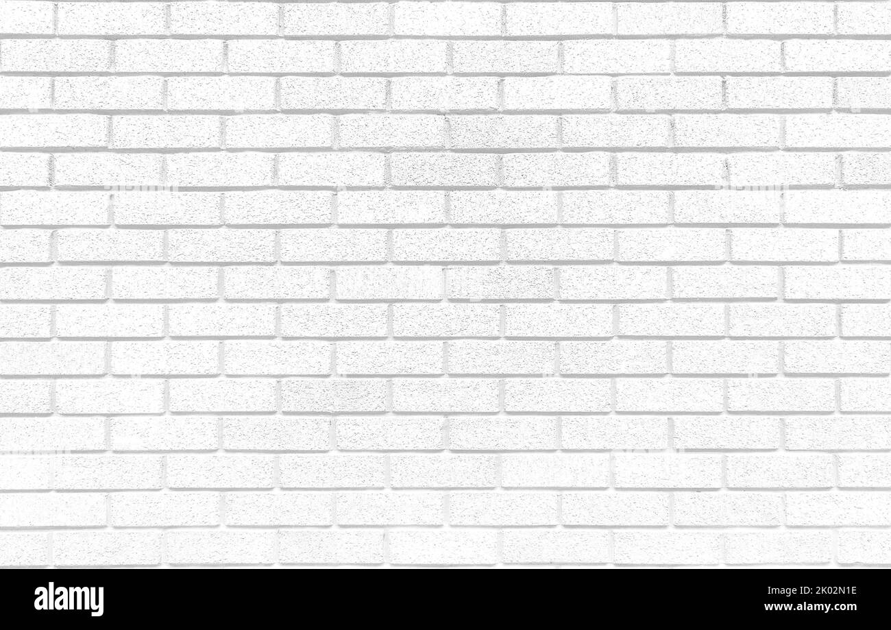 Texture de mur de brique blanche pour l'arrière-plan, utilisez pour saisir du texte Banque D'Images