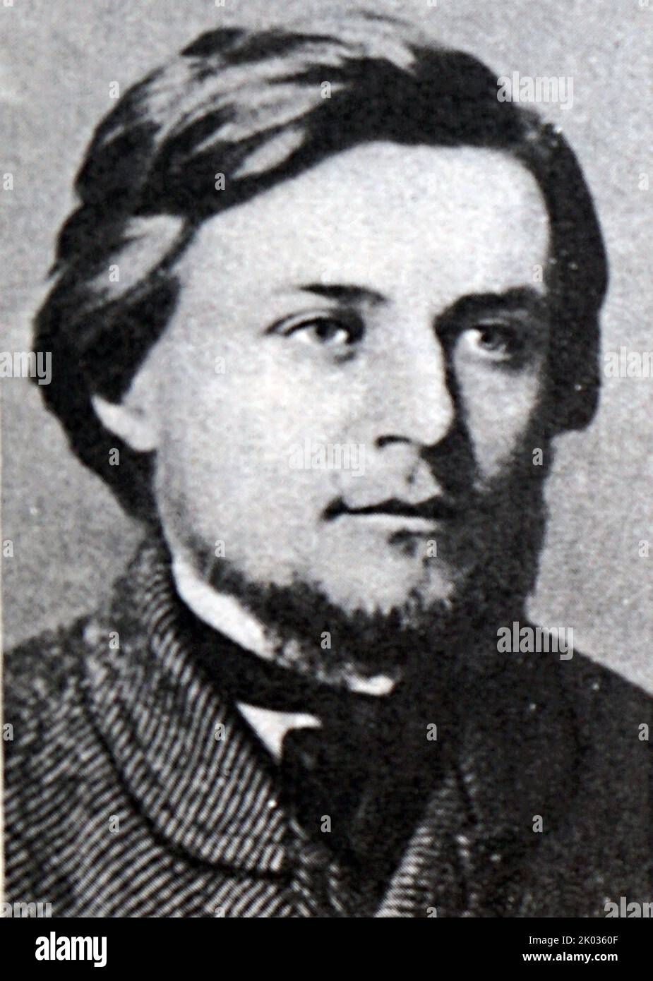 Alexander Grigoryevitch Stoletov (1839 - 1896) était un physicien russe, fondateur du génie électrique. Banque D'Images