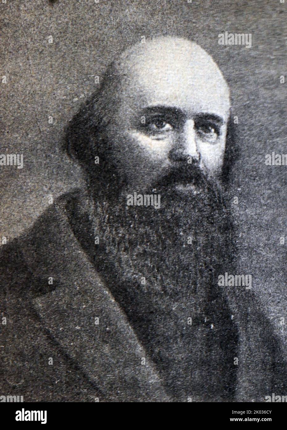 Mikhail Vasilyevitch Butashevitch-Petrashevsky (1821 - 1866), communément appelé Mikhail Petrashevsky, était un théoricien russe révolutionnaire et utopique. Banque D'Images