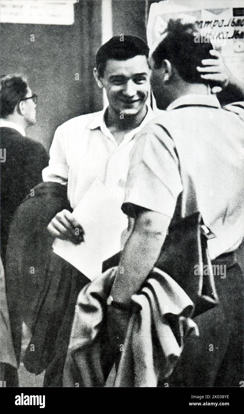 Sergueï Pavlov mathématicien, élu membre correspondant de l'Académie des sciences de l'URSS Banque D'Images