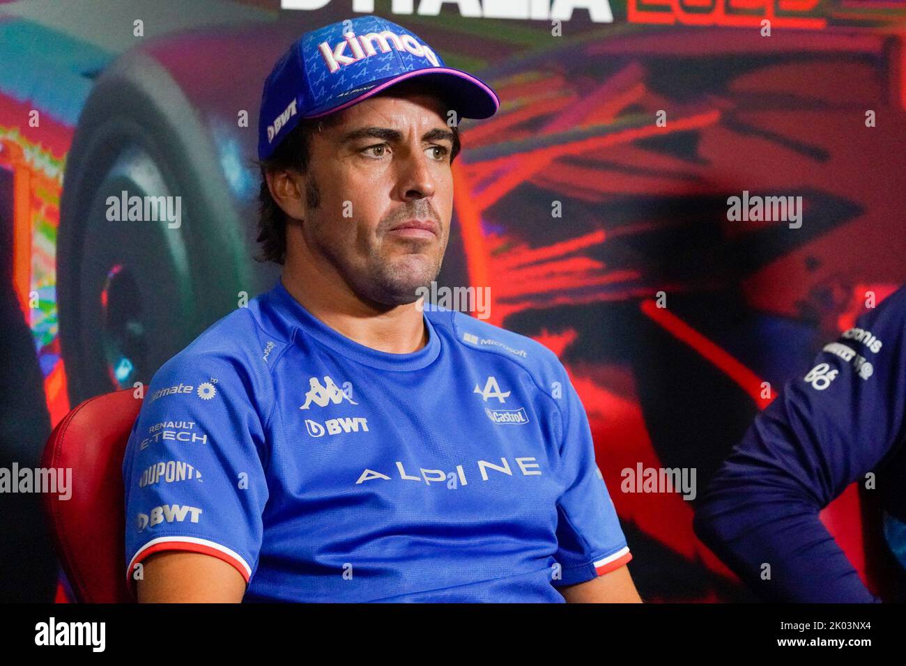 Monza, MB, Italie. 9th septembre 2022. Fernando Alonso (SPA) Alpine A522.pendant LA FORMULE 1 PIRELLI GRAN PREMIO d'ITALIA 2022, Monza, ITALIE (Credit image: © Alessio de Marco/ZUMA Press Wire) Credit: ZUMA Press, Inc./Alay Live News Banque D'Images