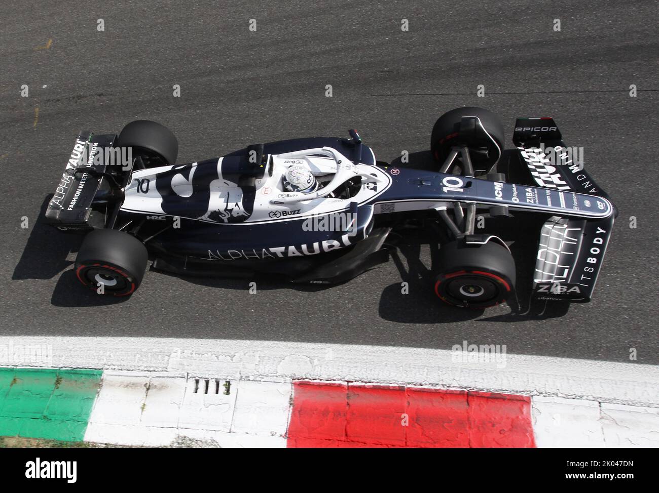 Monza, Italie. 09th septembre 2022. MONZA, Italie, 9. Septembre 2022 ; #10, Pierre GASLY, FRA, Scuderia Alpha Tauri, AT02, moteur HONDA RA620, crédit: SPP Sport Press photo. /Alamy Live News Banque D'Images