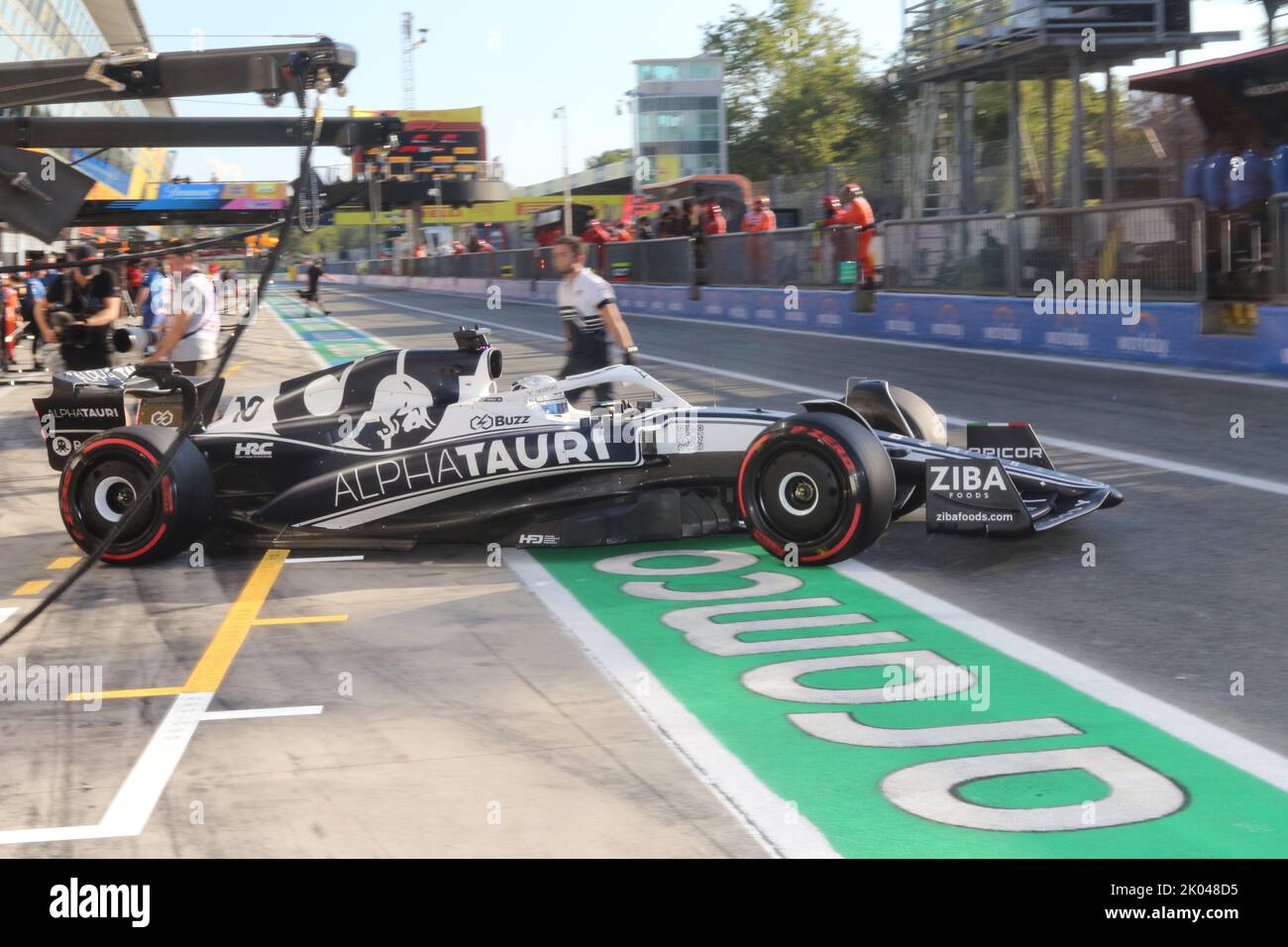 Monza, Italie. 09th septembre 2022. MONZA, Italie, 9. Septembre 2022 ; #10, Pierre GASLY, FRA, Scuderia Alpha Tauri, AT02, moteur HONDA RA620, crédit: SPP Sport Press photo. /Alamy Live News Banque D'Images