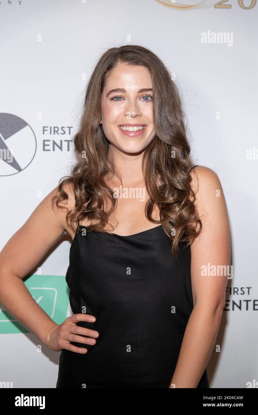 Burbank, Californie, États-Unis. 8th septembre 2022. Paige Hullett participe au Festival annuel du film de Burbank 14th - soirée d'ouverture au AMC 16 Theatre, Burbank, CA on 8 septembre 2022 Credit: Eugene Powers/Alay Live News Banque D'Images