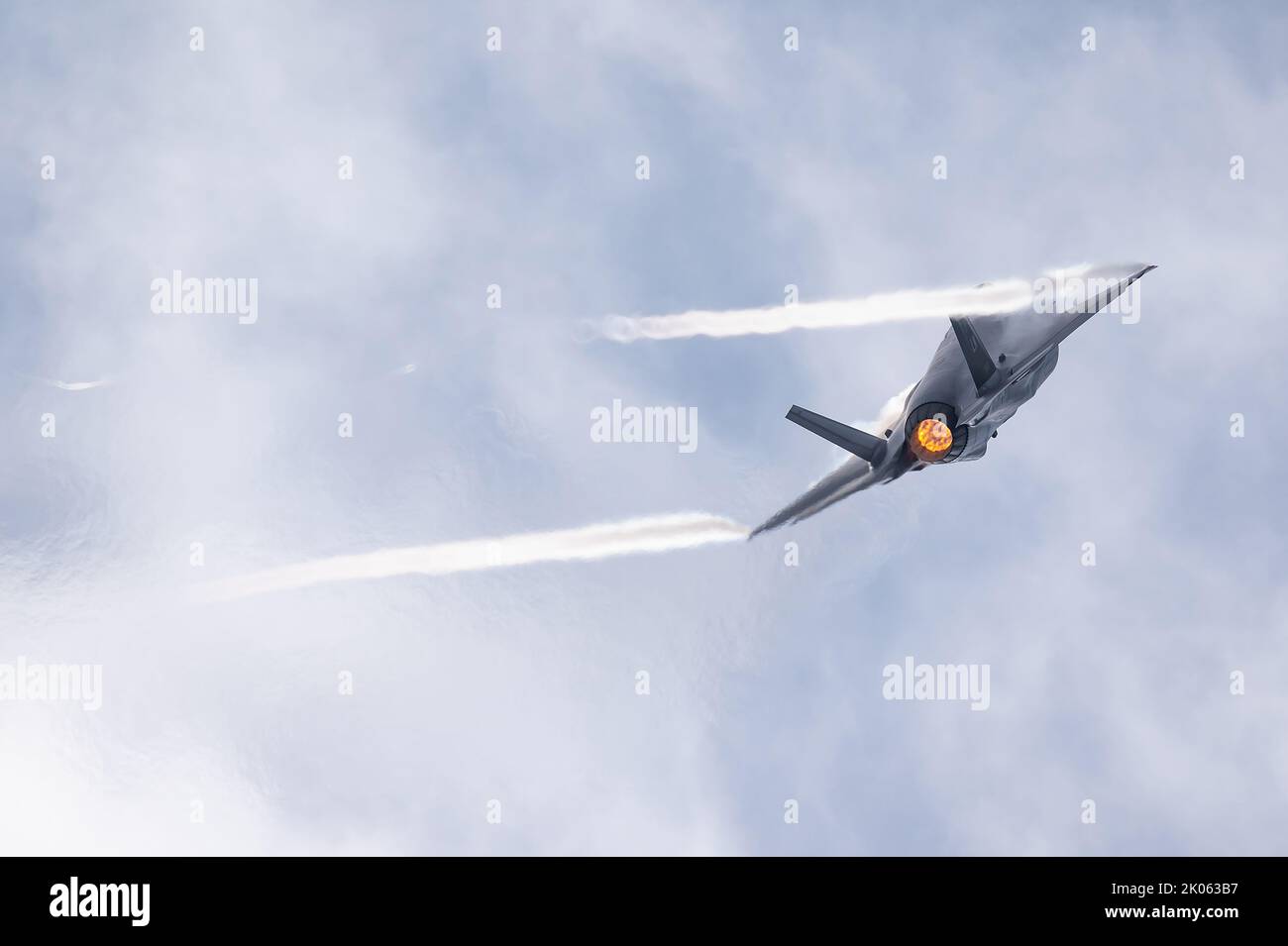 Le Lockheed Martin F-35 Lightning II de l'USAF. Banque D'Images