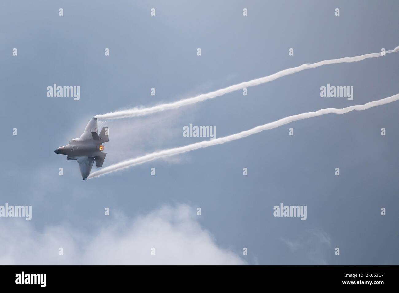 Le Lockheed Martin F-35 Lightning II de l'USAF. Banque D'Images