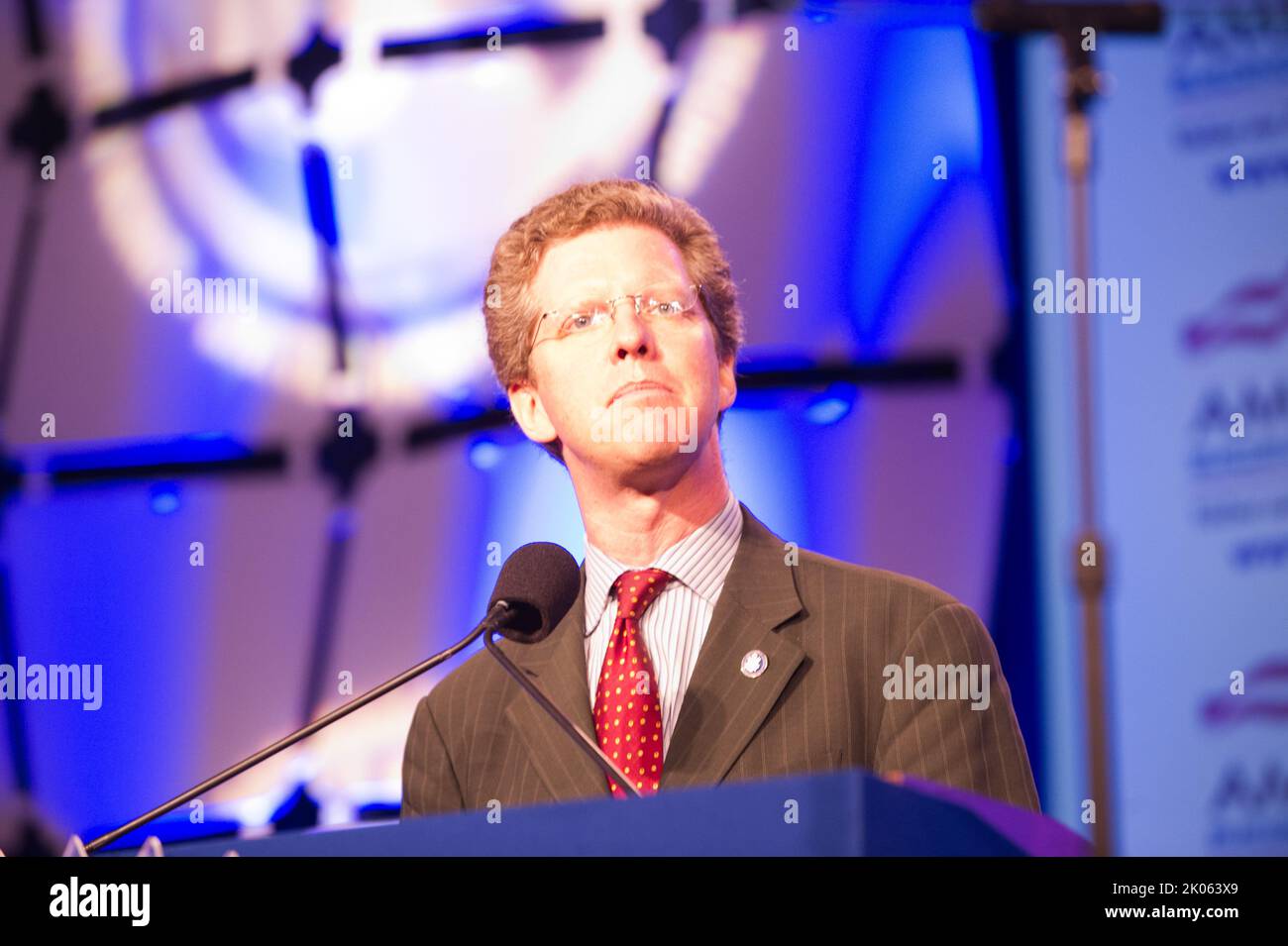 Activités à la Convention des métiers de la construction de la Fédération américaine du travail-Congrès des organisations industrielles (AFL-CIO), avec une allocution du Secrétaire Shaun Donovan. Banque D'Images