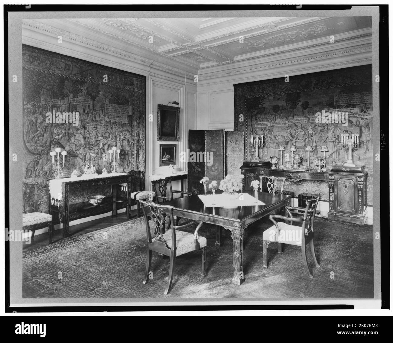 « The Causeway », maison James Parmelee, 3100, rue Macomb, Washington, D.C., 1919. Banque D'Images