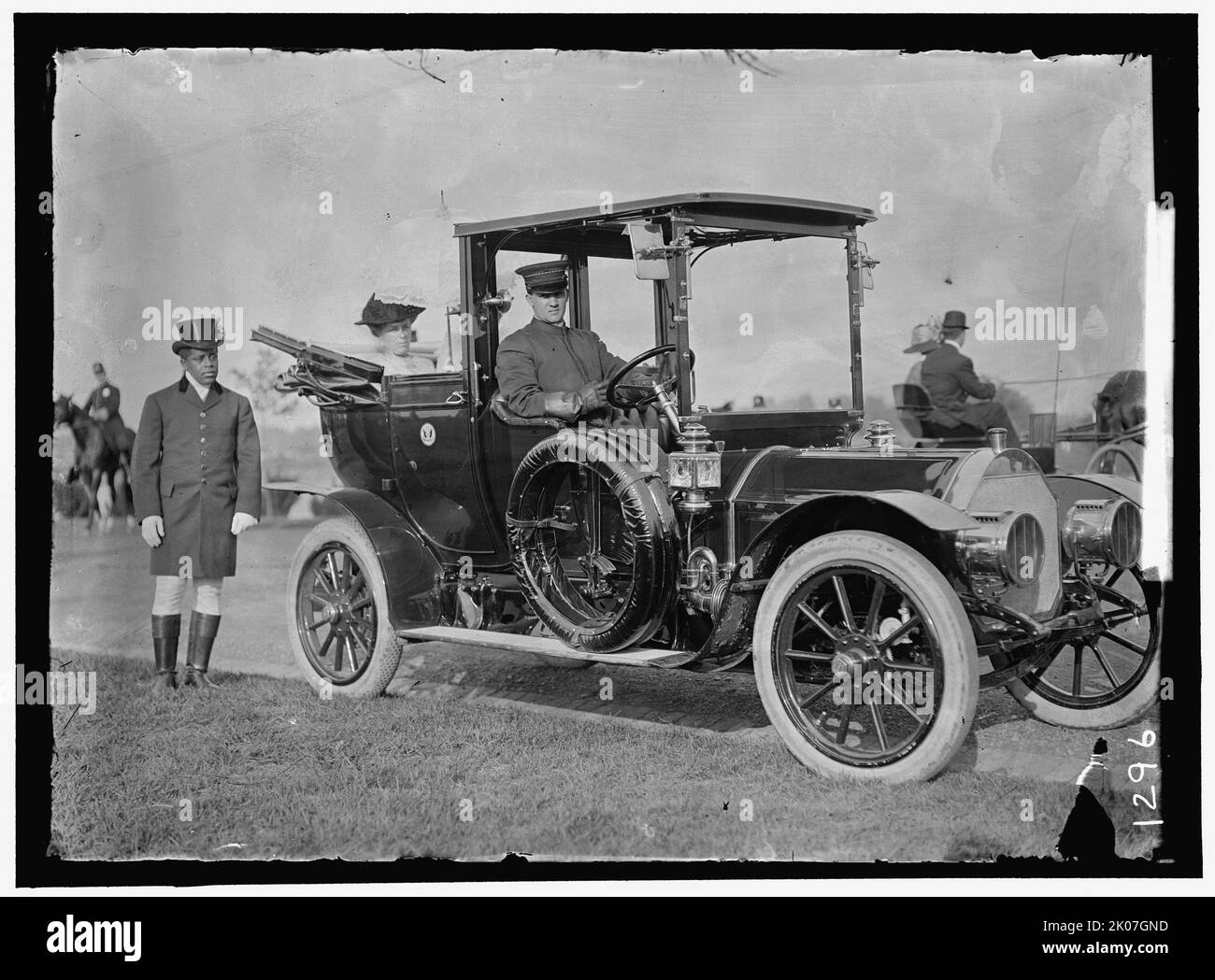 Concert au parc Potomac, entre 1909 et 1914. Banque D'Images