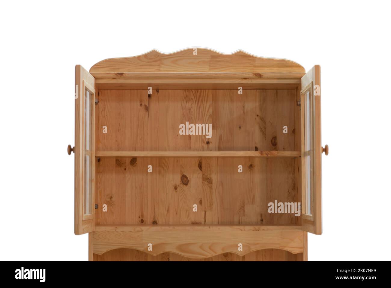 Armoire Murale Rétro En Verre Avec étagères Amovibles - Pour Salon, Bureau, Cuisine, Salle De Bain (blanc A4) - 2