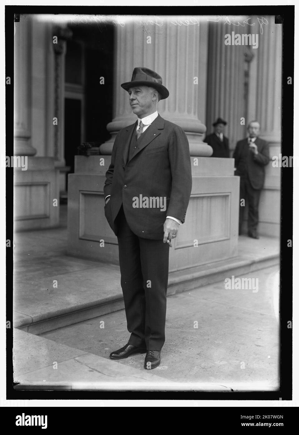 Sénateur Thomas Taggart de l'Indiana, entre 1910 et 1917. Homme politique, hôtelier et financier irlandais-américain: Maire d'Indianapolis. Banque D'Images