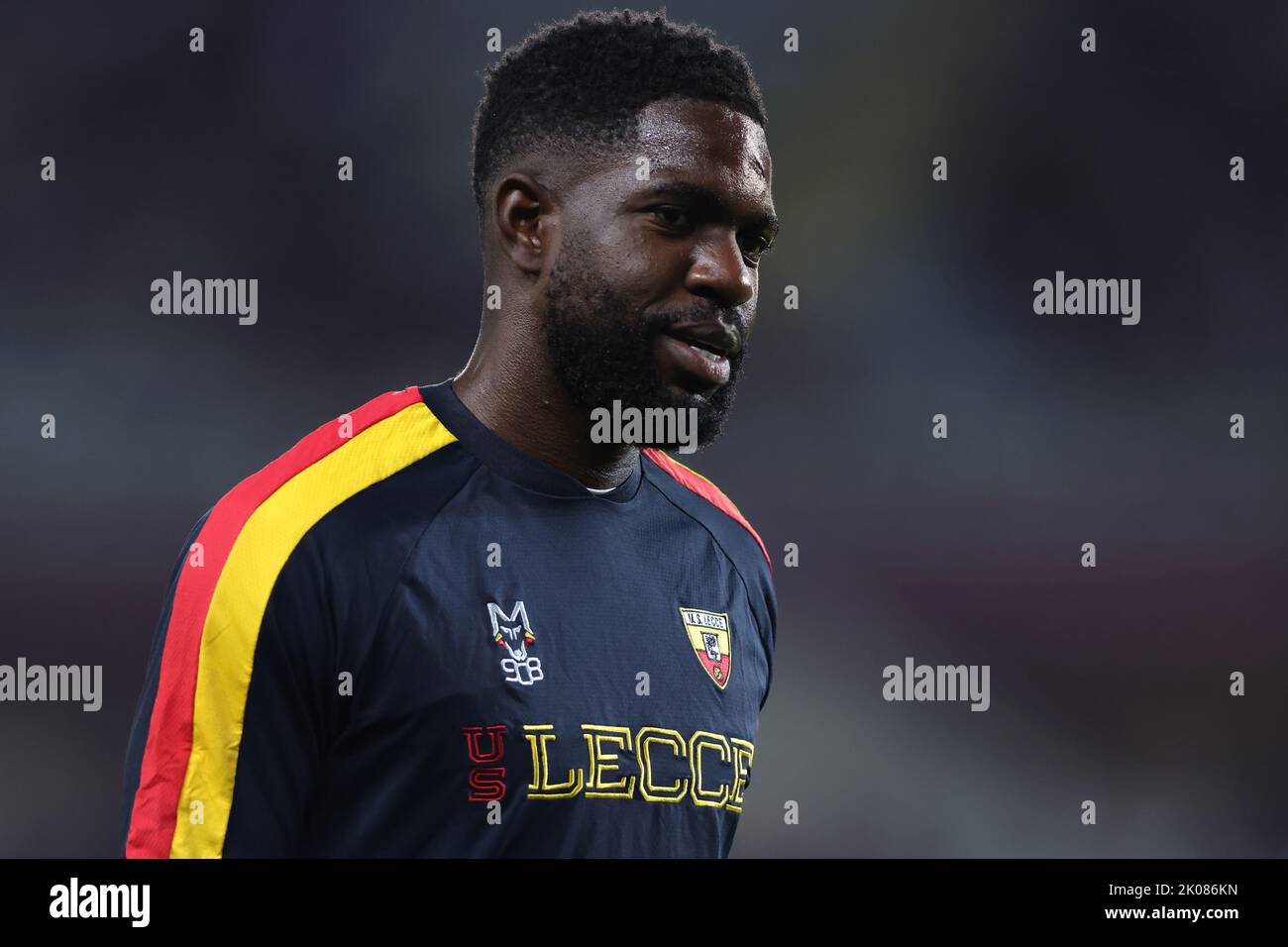 Turin, Italie, 5th septembre 2022. Samuel Uiti, de US Lecce, réagit pendant l'échauffement précédant le match de la série A au Stadio Grande Torino, Turin. Le crédit photo devrait se lire: Jonathan Moscrop / Sportimage Banque D'Images