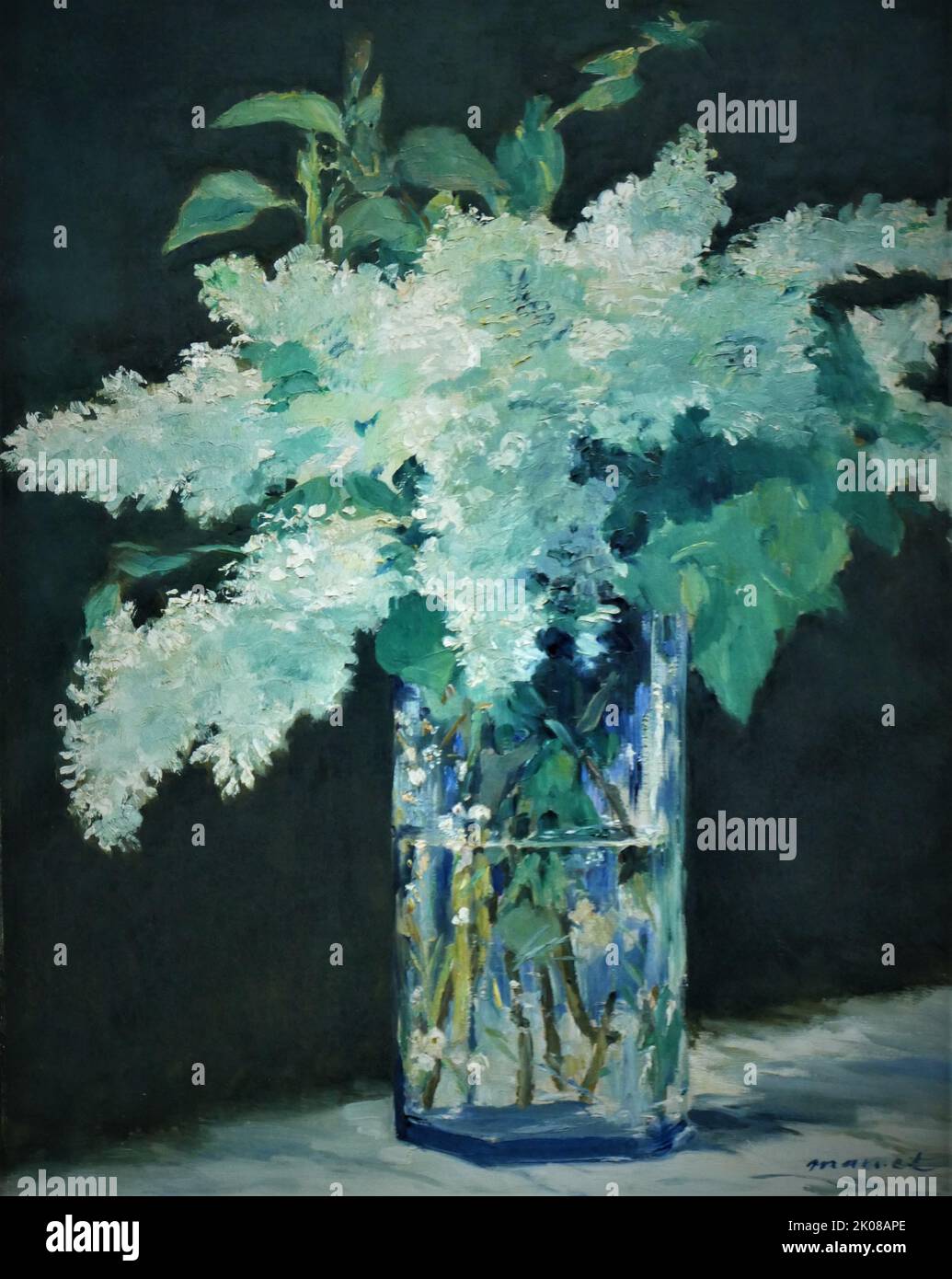 Roses jaunes dans un vase, 1882 peinture de Gustave Caillebotte (19 ...