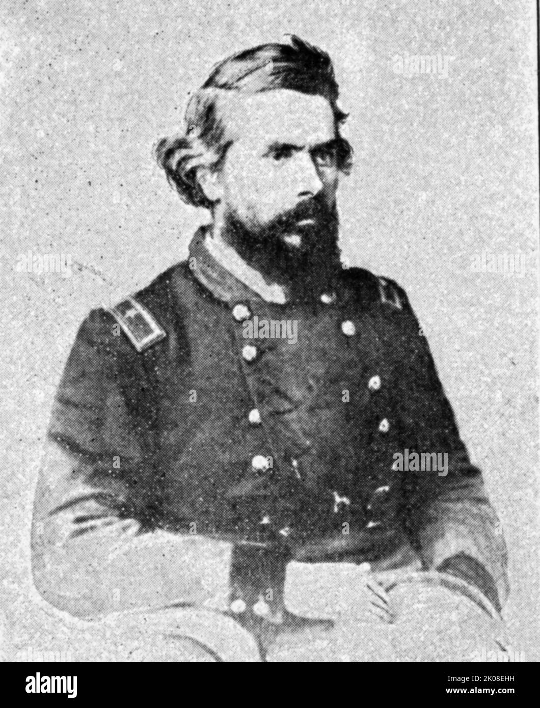 Truman Seymour (24 septembre 1824 - 30 octobre 1891) était un soldat de carrière et un peintre accompli. Il a servi dans l'armée de l'Union pendant la guerre de Sécession américaine, et a atteint le rang de général majeur Banque D'Images